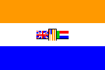 Flagge der sdafrikanischen Union und spteren Republik Sdafrika